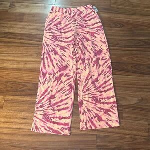 Jenni Women's High-Rise Wide-Leg‎ Pajama Pants baggy lounge intimates pjs